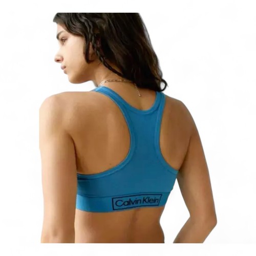 Calvin Klein Reimagined Heritage Unlined Racerback Bralette Bra Size Small _A3 - Picture 2 of 10