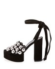 Alexander Wang Alys Studded Platform Sandal, Black Size 39 NWB $750 — photo 3