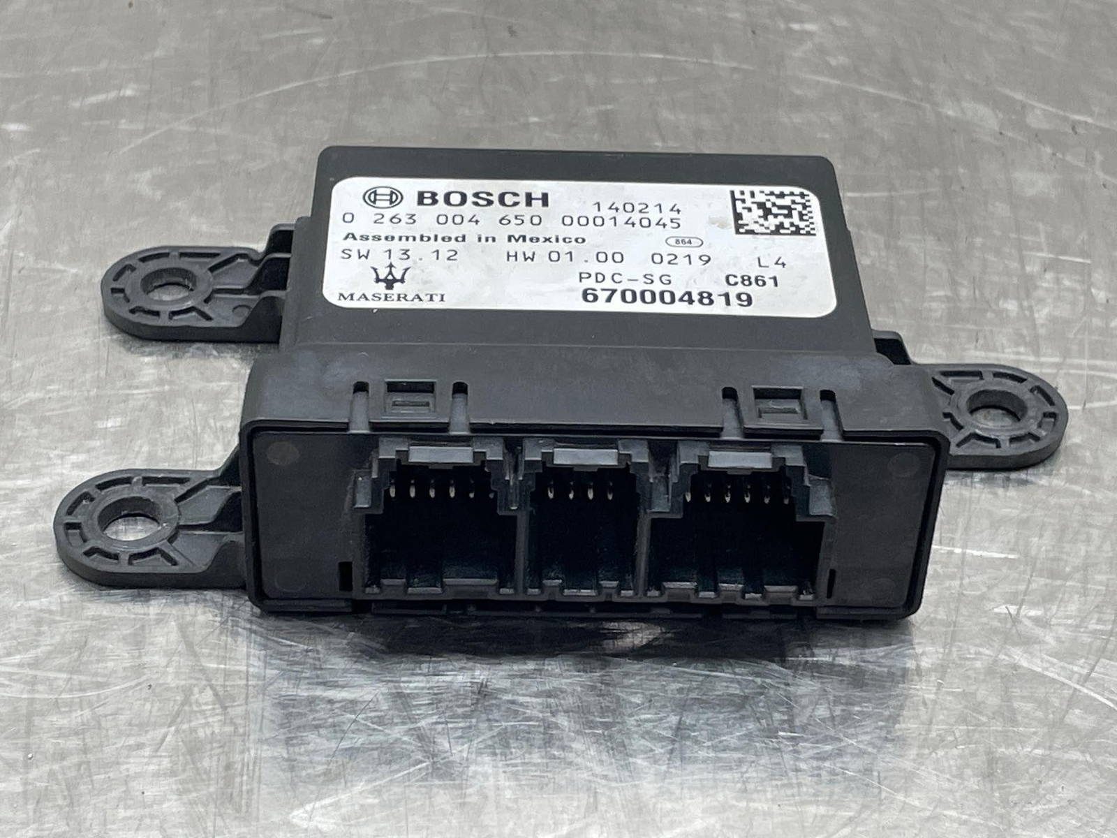 2014 Maserati Ghibli OEM Parking Assist Computer Control Module 670004819