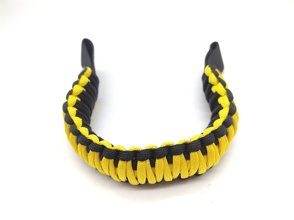 1x Car Seat Headrest Paracord Grab Handle Ropecord Strip For Ford