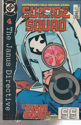 DC COMICS SUICIDE SQUAD #28 (1989) 1ST PRINT F+