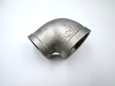 STAINLESS STEEL ELBOW 90 REDUCER 2'' - 11/2'' NPT PIPE RE-200-150
