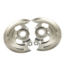 Backing Plates Dust Shields Disc Brake Pair Fits Chevy Gm A Body 1964-1972 Backing Plates Dust Shields Disc Brake Pair Fits Chevy Gm A Body 1964-1972