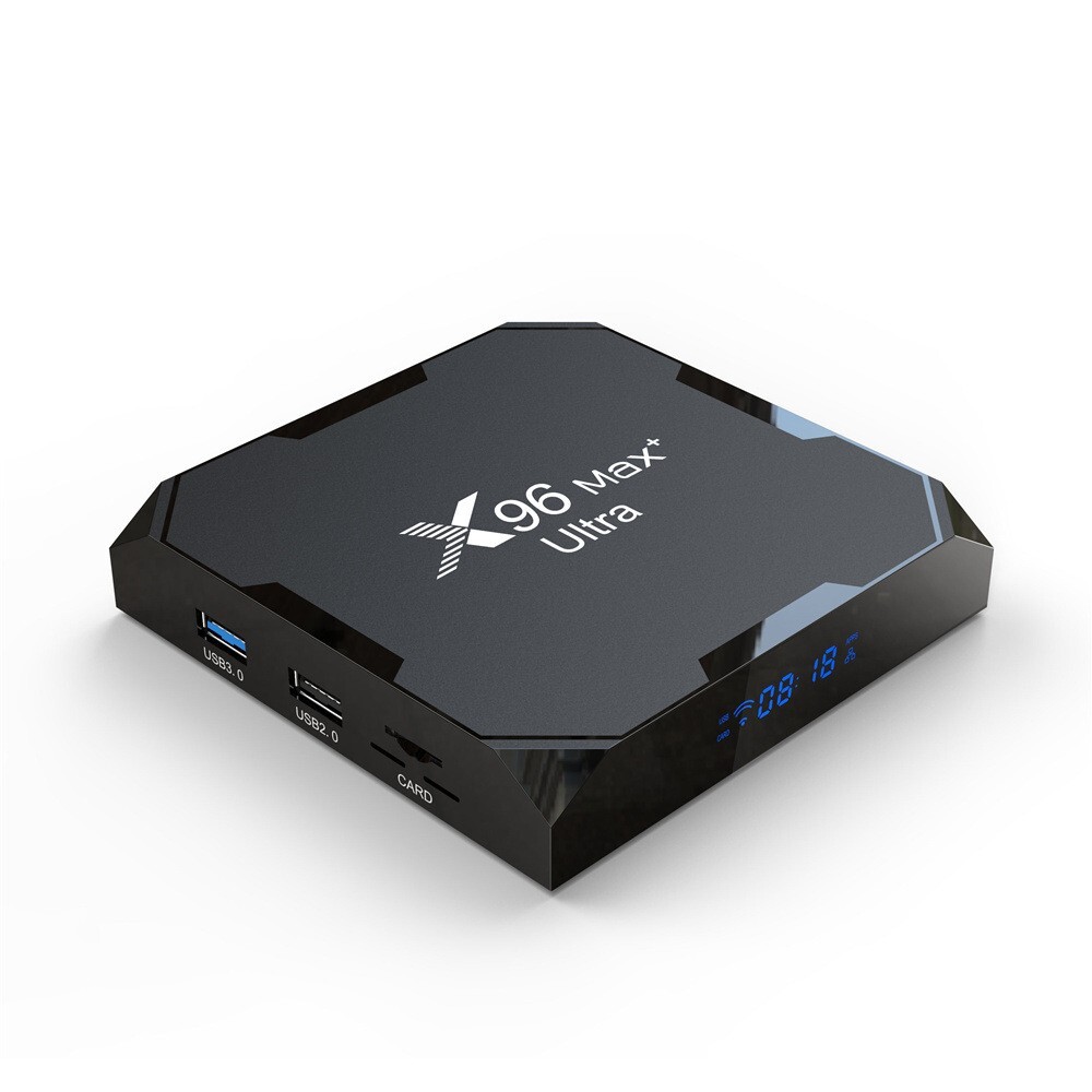 X96 Max+ Ultra TV Box Android 11 Amlogic S905X4 X96 Max Plus 8K