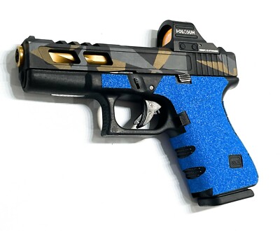 Handle It Grips 43x Handleitgrips Edge Series Tape For Glock 19/23 Gen 5 - Non-Slip Grip Skin (Black, Veteran-Owned) Glock 19 Accessories