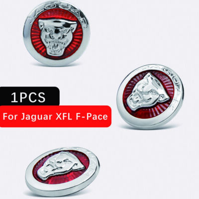 Car Gear Shift Knob Red Badge Emblem Sticker for Jaguar XFL XJL XJ XE XF F-Pace