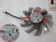 For EVERFLOW Gigabyte T128010SU graphics card cooling fan DC 12V 0.35A 3-Pin