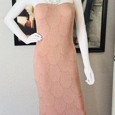 Windsor Dusty Rose Strapless Sequin Mermaid Gown