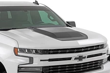 Rough Country Cowl Hood Scoop-Onyx Black 19-24 Silverado 1500 HS10010-GBA