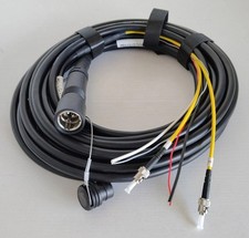 PUW Breakout SMPTE Camera Cable to 2 ST Fibers+2 Power +2 Signal Wire