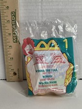 Disney Winnie the Pooh McDonald's Happy Meal Toy 1 Pooh Bear Soft Toy 1999