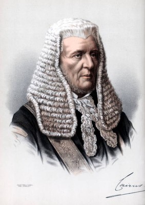 Hugh McCalmont Cairns 1st Earl Cairns Lord Chancellor of Great Bri- Old Photo
