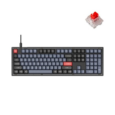 Keychron V6 Wired Custom Mechanical Hot-swap K Pro Red Switch 