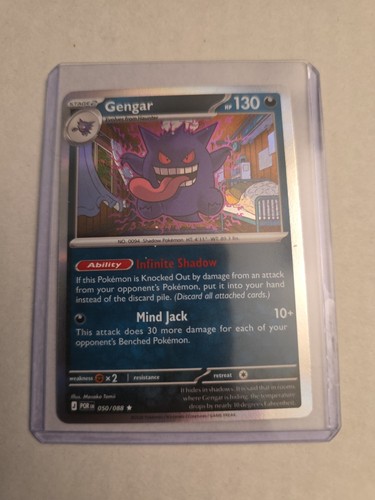 Pokémon Gengar Promo Holo Card 050/088 - Picture 1 of 2