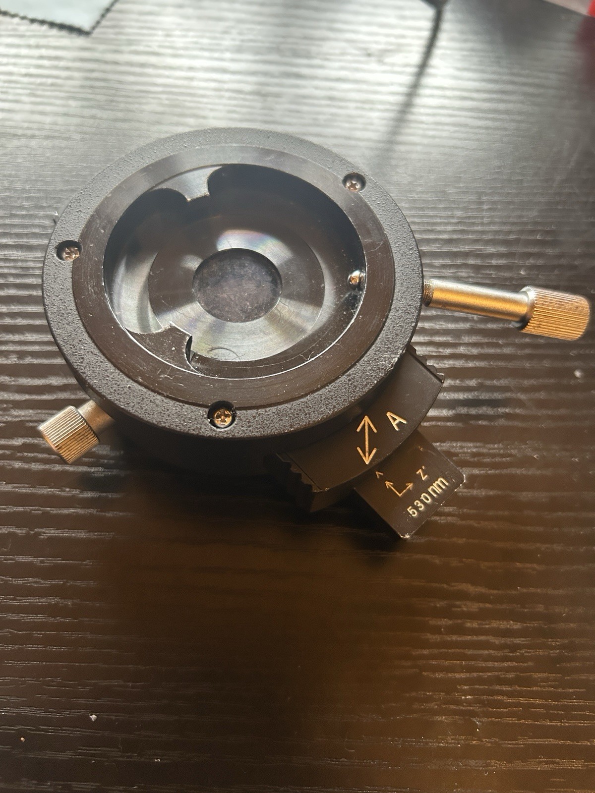 Olympus BH2 intermediate housing with analyzer and 530nm tint wave plate
