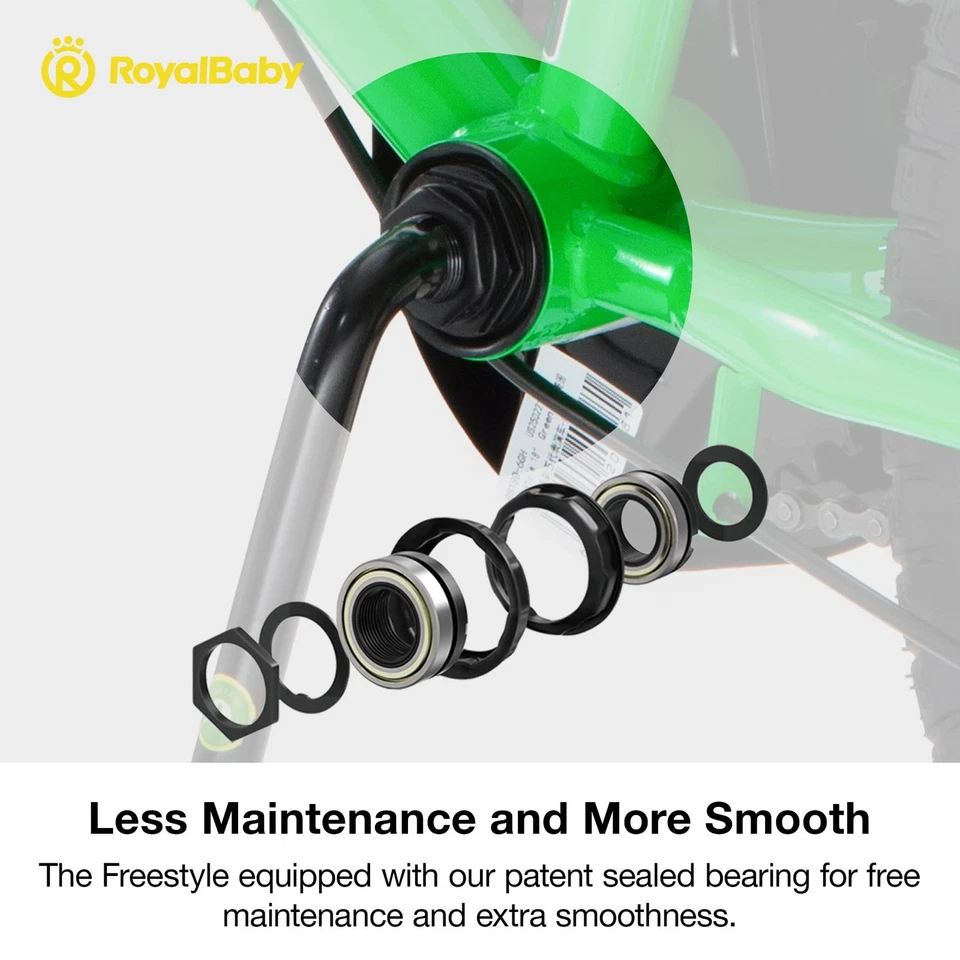 Boys Girls Kids Bike 12 Inch BMX Freestyle 2 Handle Brakes Toddler Beginner B... - Image 4 of 4