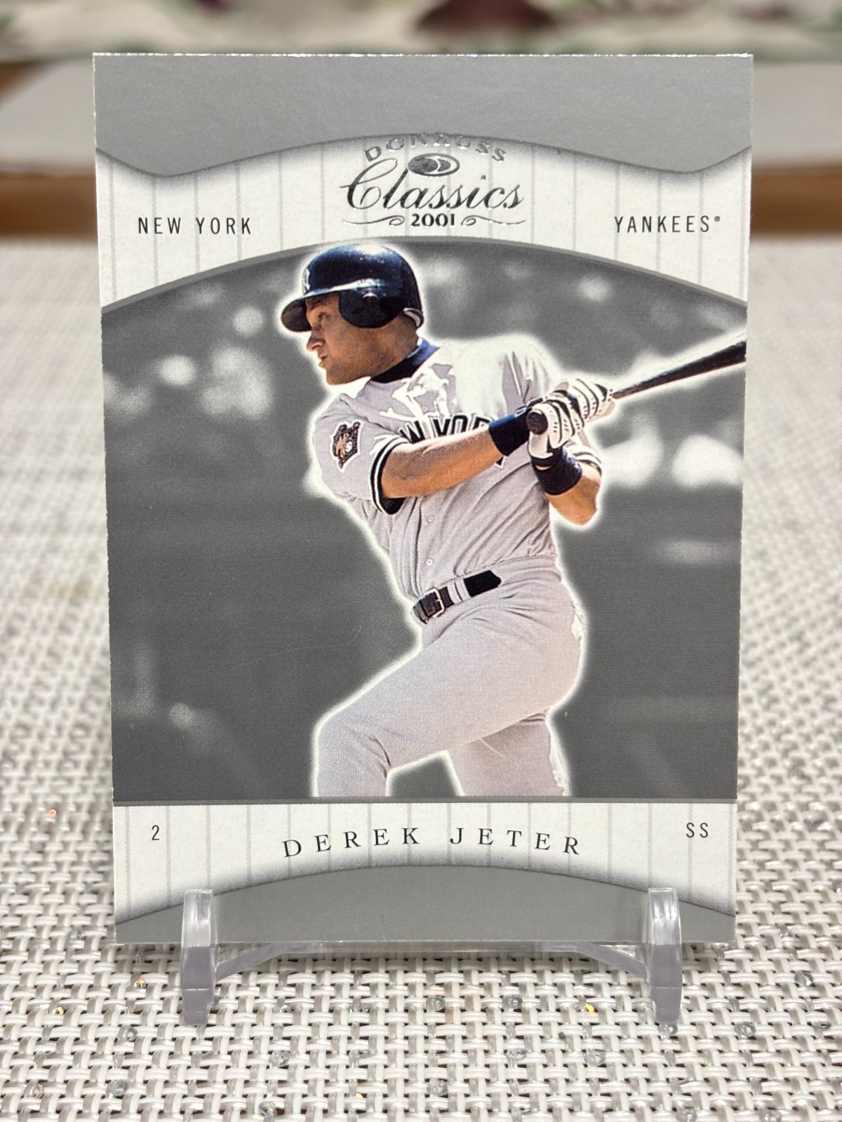 2001 Donruss Classics #5 Derek Jeter (Base) HOF New York Yankees