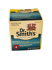 Dr. Smith's Quick Relief Diaper Rash Ointment 2 oz Zinc Oxide Sealed New
