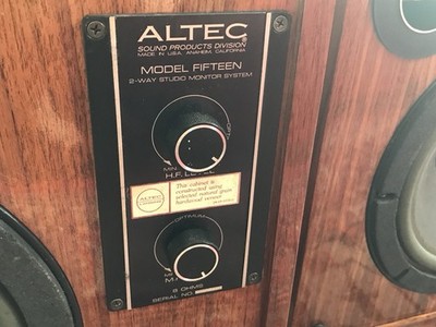 Altec Lansing Model 15 | eBay