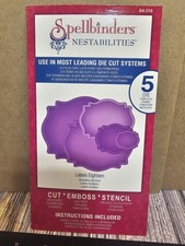 Spellbinders S4-310 LABELS EIGHTEEN NESTABILITIES SET OF 5