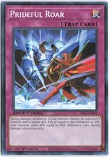 Yugioh - Prideful Roar SS05-ENB30 1st Edition - Speed Duel Decks: Twisted Nightm