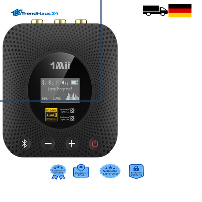 1Mii B06HD Bluetooth 5.1 Empfänger aptX HD LDAC OLED Display