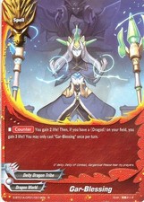 Buddyfight TCG card Foil S-BT01A-CP01/0019EN Foil/R Gar-Blessing Buddy Lineage