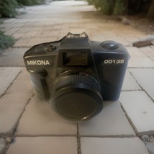 Vintage Mikona 00135 35MM Camera Optical Lens With Case, Manual