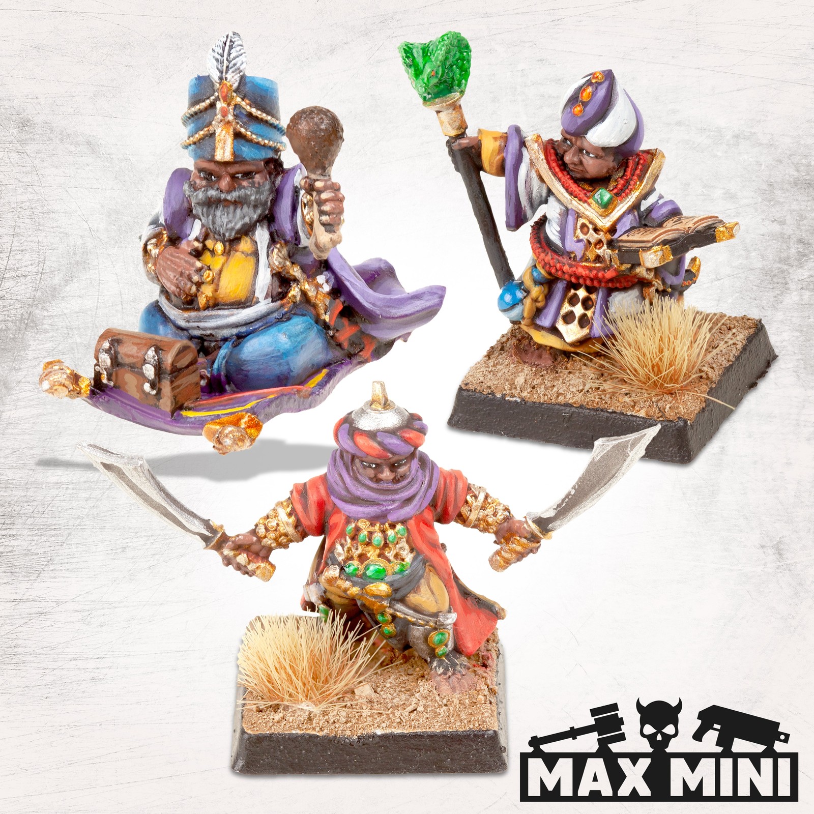 MaxMini BNIB Halfling Sand Raider Heroes
