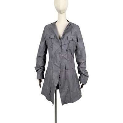 ABSOLUT by Zebra Avant-Garde Designer Jacket Gray Women's Size 1