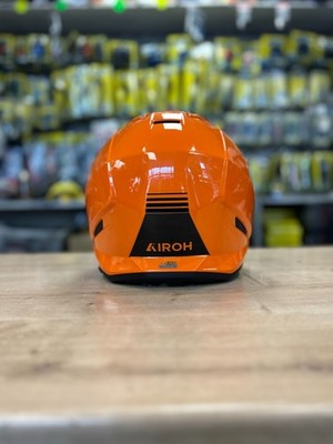 NEW AIROH KOMBAKT TRIALS HELMET EC2206 NEW 2026 ORANGE GLOSS