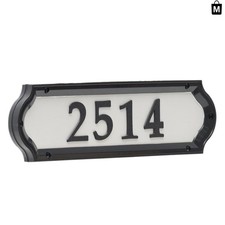 Double-Sided Nite Bright Address Sign - 16" x 4.5" for All Weather Conditions