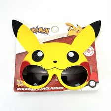 Pokemon Pikachu Kids Sunglasses 100 UV Pro SunStaches Halloween Cosplay