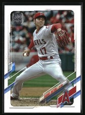 2021 Topps - Shohei Ohtani #150 Pitching, White Jersey