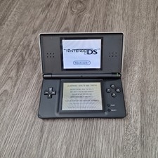 Nintendo DS Lite SLIVER AND BLACK TESTED AND WORKING - (READ)
