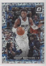 2017-18 Panini Donruss Optic Fast Break Holo Prizm Wesley Matthews #33 0w6