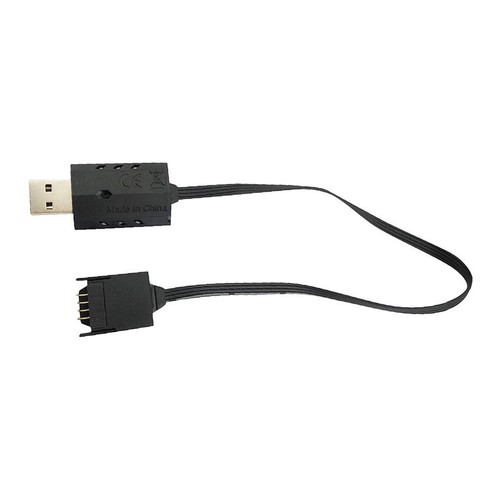 Câble USB Chargeur Batterie Lithium 3,7V SM-2P – Pour Voiture Et Avion Télécommandés, Connecteur SM Pour RC, Noir
