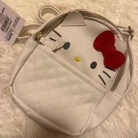 Hello Kitty Gesichtsform Schultertasche SüßE Sanrio Figur Handtasche