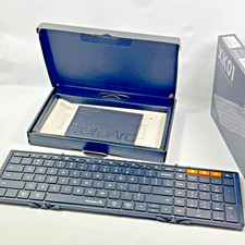Foldable Wireless Bluetooth Keyboard ProtoArc XK01 Full Size Compact for Travel