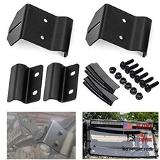 Upper Windshield Pro-fit Cage Mounting Brackets Works with 50inch Curved