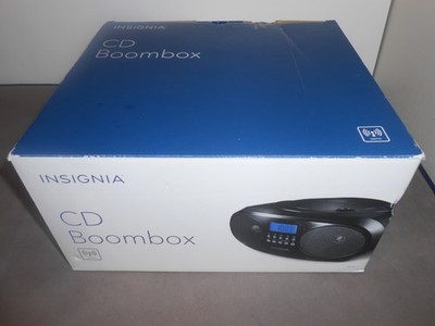 Insignia NS-B4111 CD/CD-RW Playback/Radio/CD-R Playback Boom - Tested