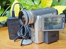 1178617 Sony DCR-PC350 MiniDV Camcorder Nightshot NTSC Tested w/ Charger
