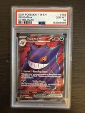 Gengar EX 193/162 Ultra Rare 2024 Pokemon Temporal Forces PSA 10 Gem Mint on eBay