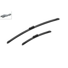 2 x Bosch Wiper Blades Pair Front 600mm 340mm 24" 13" Fits Nissan Sentra 1.6