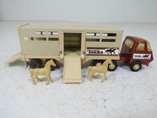 Tonka Horse Trailer and Tractor with 2 Horses