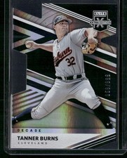 2020 Panini Elite Extra Edition #36 Tanner Burns 203rd Decade Die Cut #/999
