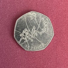 2011 London Olympic Games BASKETBALL 50p Coin In Great Condition  - Available on eBay