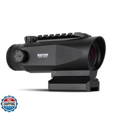 Monstrum Ruckus Pro 6X Prism Scope with Piggyback Mount and Shake Awake | BDC
