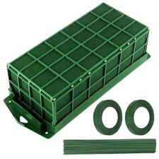 Floral Foam Cage Flower Holder with Floral Foam for Fresh Flowers Artificial ...