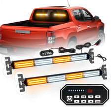 2x17.7 Traffic Advisor Light Bar Wdigital Display Controller Windshield Led Eme